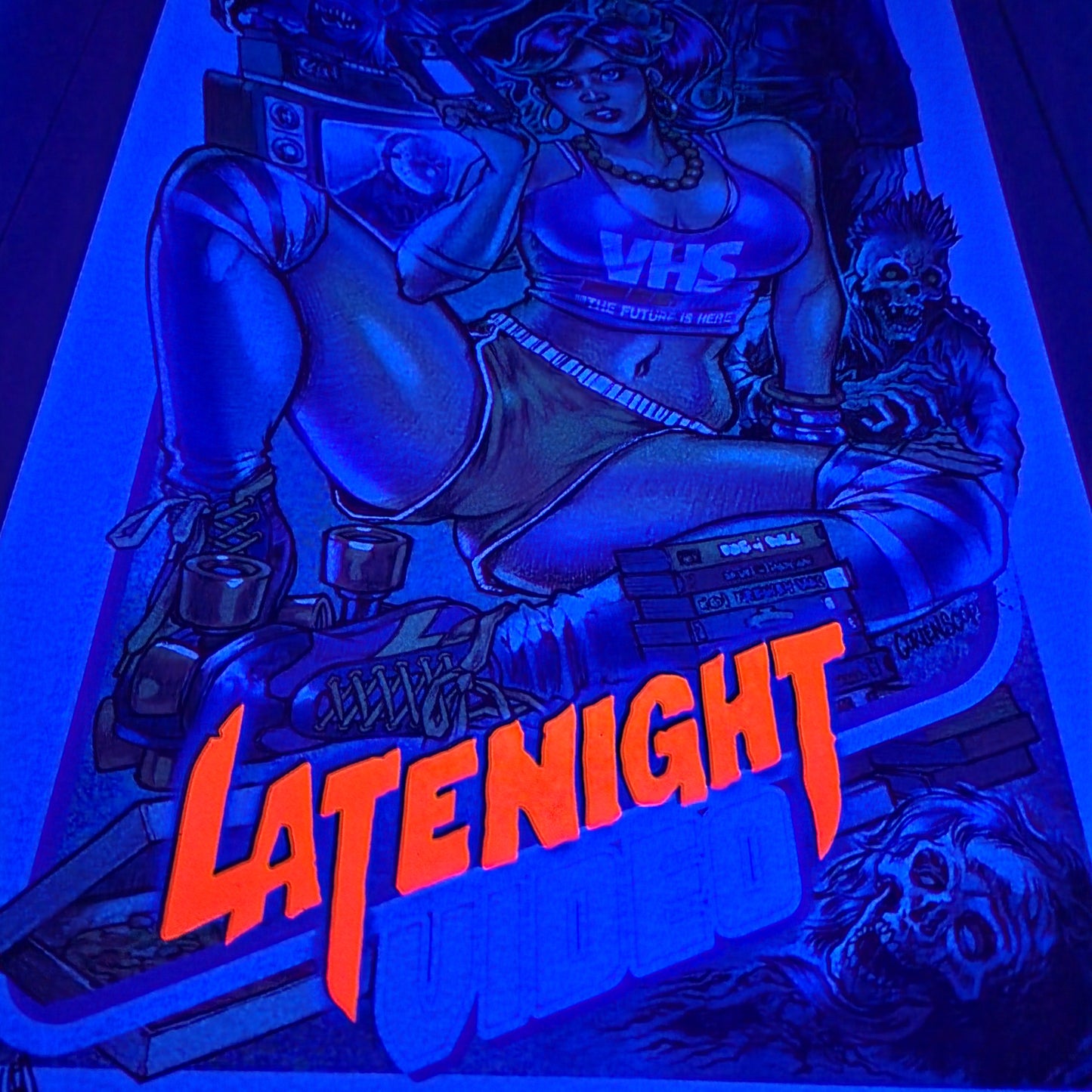 Late Night Video - VHS Poster