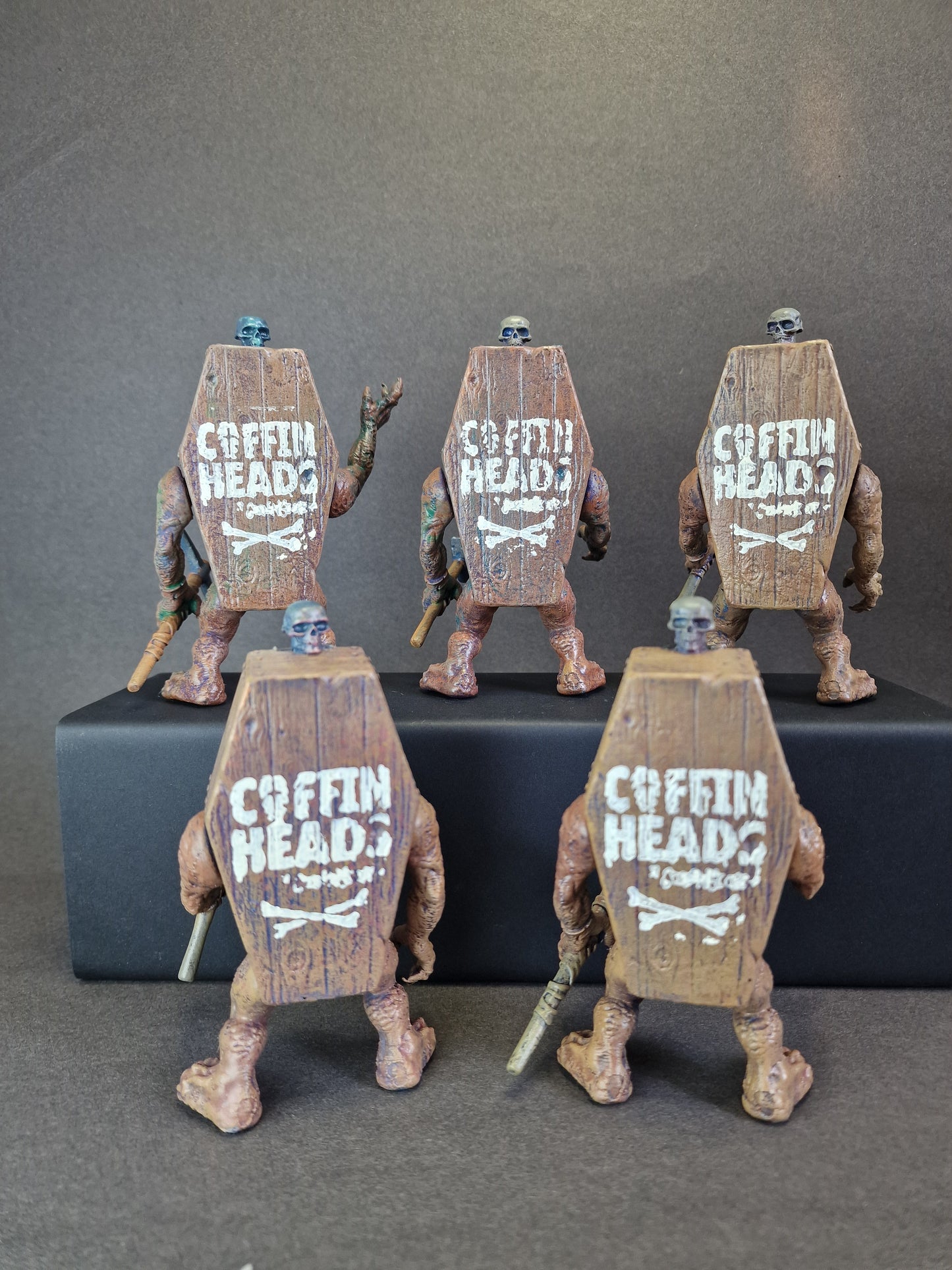 Coffin Heads Articulated Art Toy