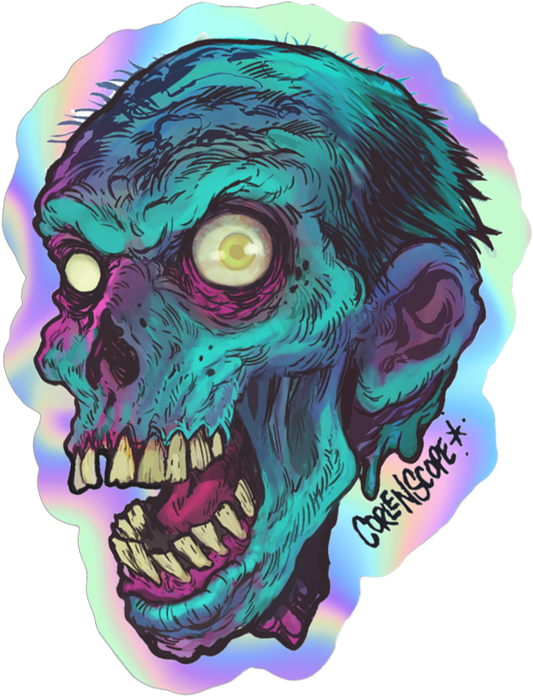 Azure Undead Sticker