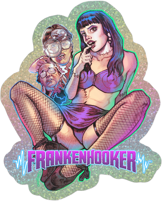 Frankenhooker Sticker