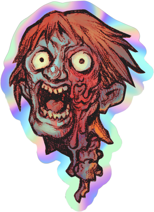 Severed Head Sticker