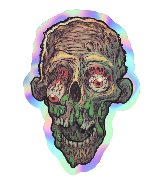 Swamp Zombie Sticker