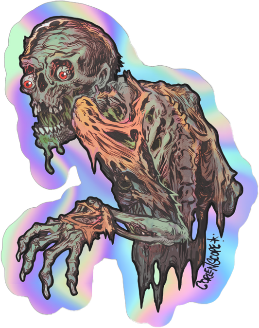 Toxic Zombie Sticker